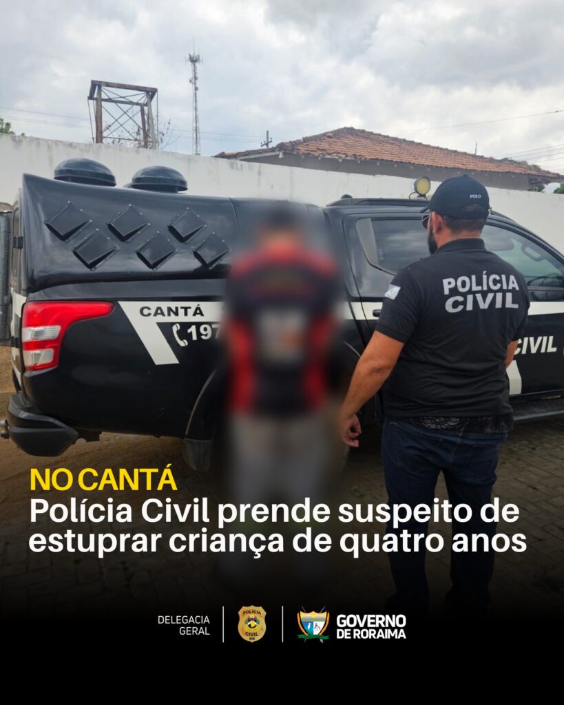 no-canta:-policia-civil-prende-suspeito-de-estuprar-crianca-de-quatro-anos