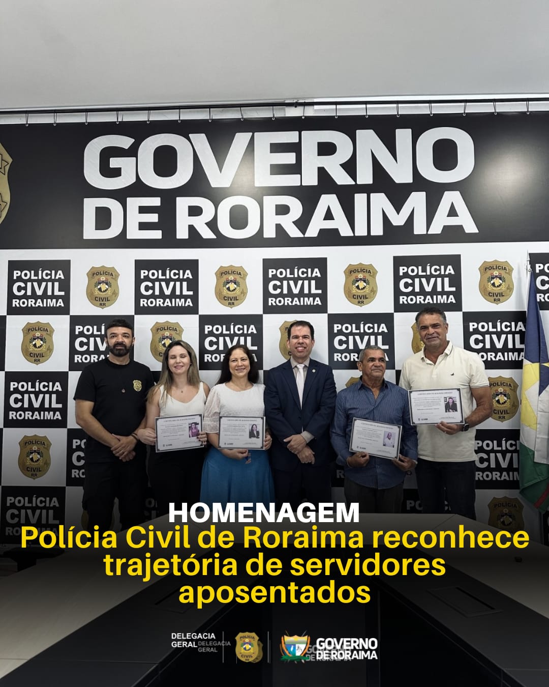 homenagem:-policia-civil-de-roraima-reconhece-trajetoria-de-servidores-aposentados